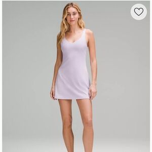 NWOT lululemon Align Dress in light purple, size 8